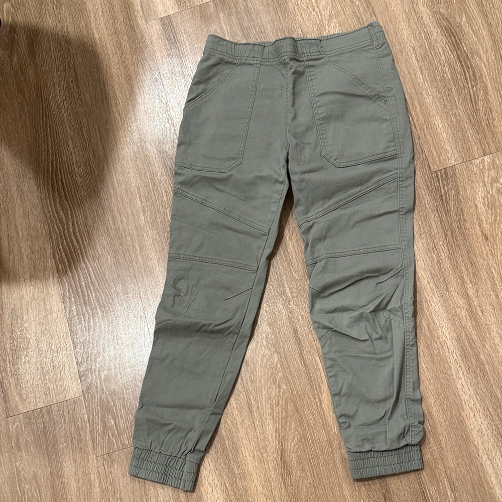 Olive Green Jogger Pants